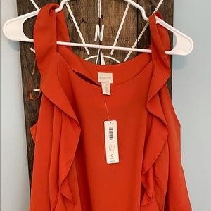 Cold shoulder blouse